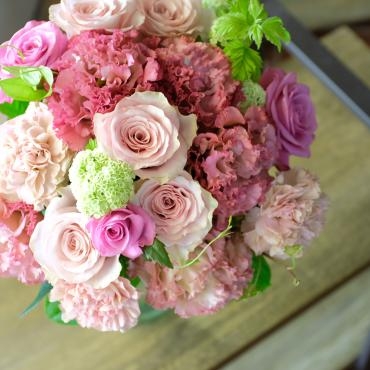 「bouquet -ピンク-」｜「沢辺生花店」　（奈良県磯城郡川西町の花キューピット加盟店 花屋）のブログ