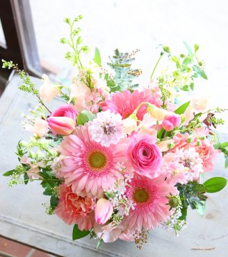 『arrangement -ピンク-』｜「沢辺生花店」　（奈良県磯城郡川西町の花キューピット加盟店 花屋）のブログ